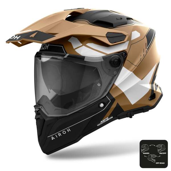 Airoh Airoh Commander 2 Helmet - Reveal Sand Matt